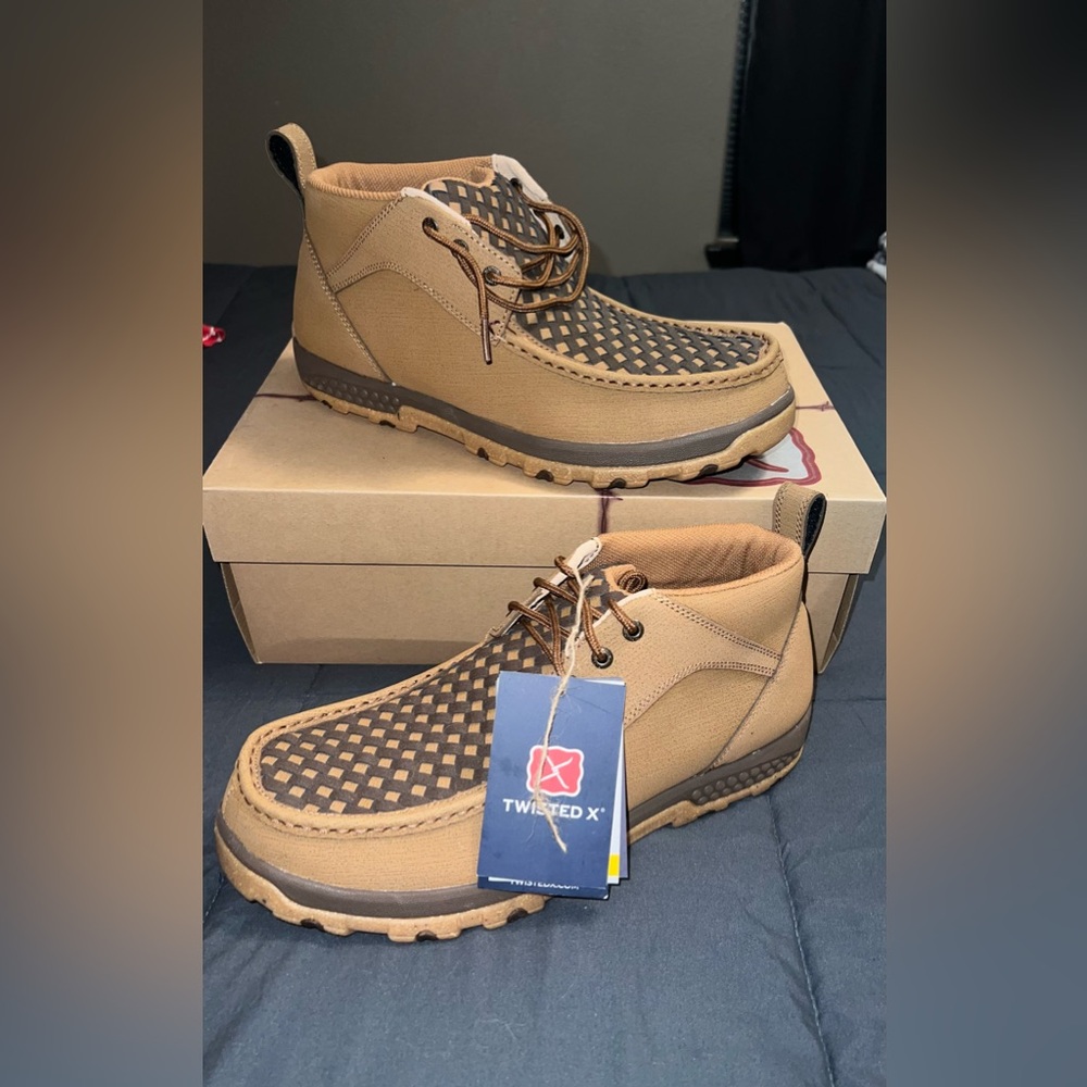 Twisted X driving Mocs, men’s size 12 . NWT
